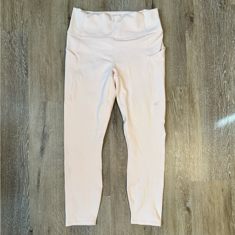 Fabletics Light Pink High-Waisted Leggings